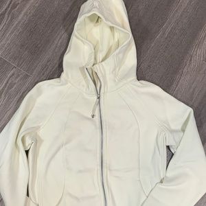 COPY - Women's Lululemon Scuba Full-Zip Hoodie in Lemon Sorbet Size 12